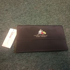 Disney Black Wallet with Mickey Mouse Design